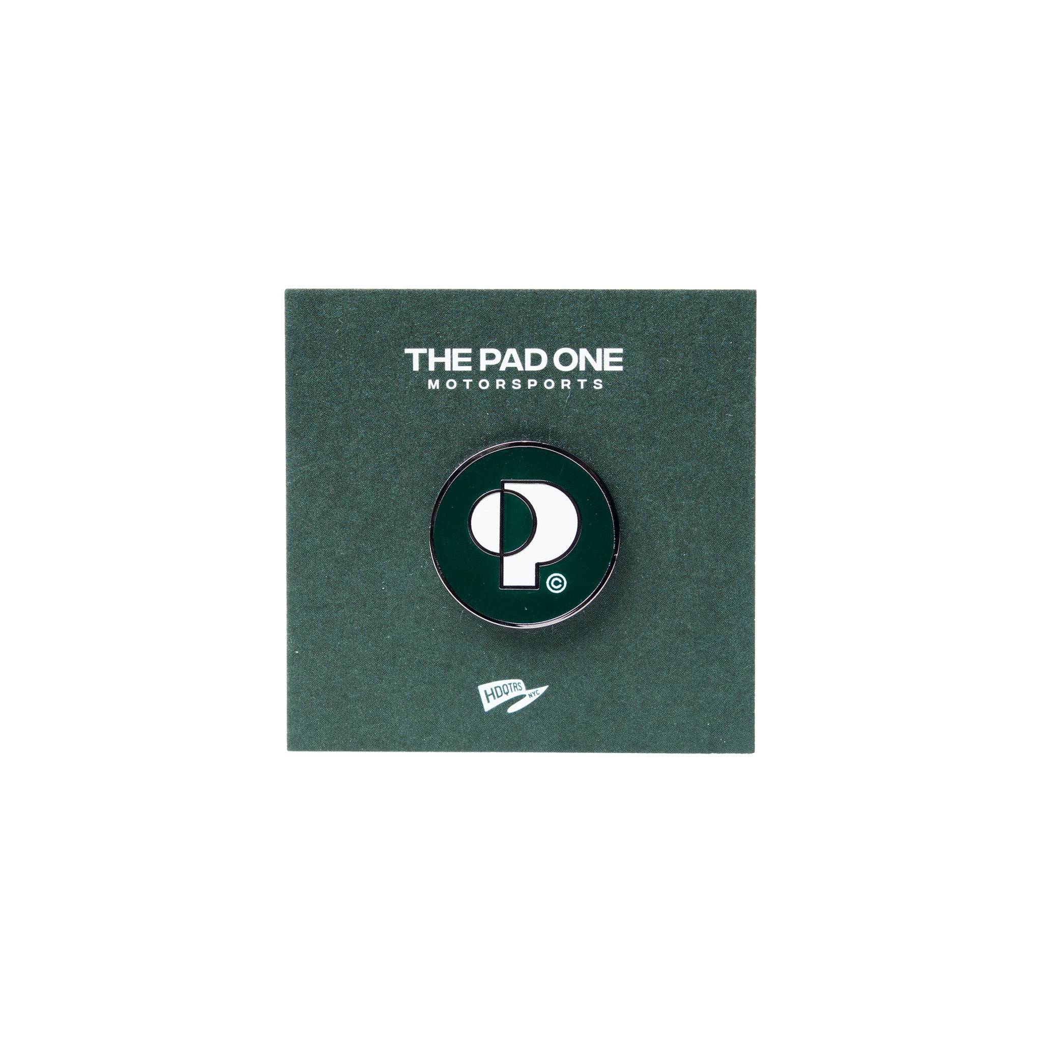 The Pad One P Logo Pins